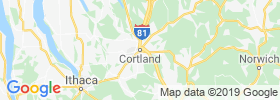Cortland map